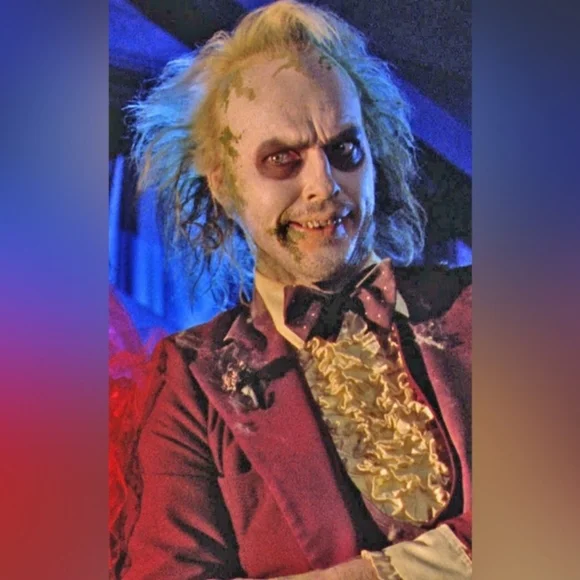 🆕 Suitmeister Beetlejuice Wedding Suit Adult Halloween Costume XL, NEW - Picture 3 of 10